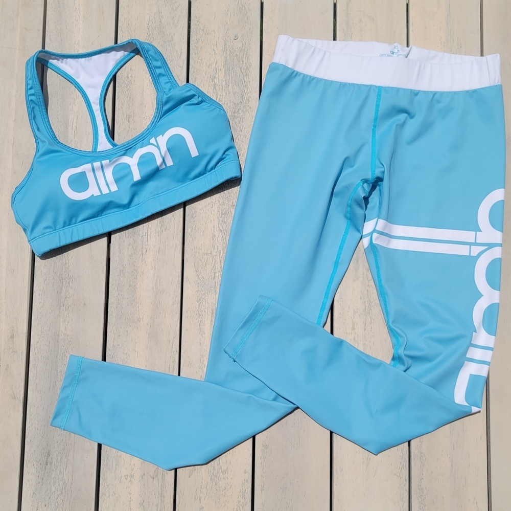 AIMN Sportswear Matching Workout Outfit